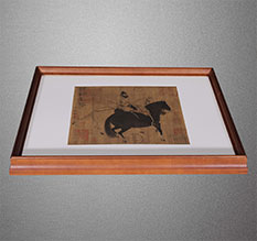 绿园书画装裱配框服务案例