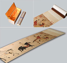 绿园馆藏书画复制博物馆书画复制服务